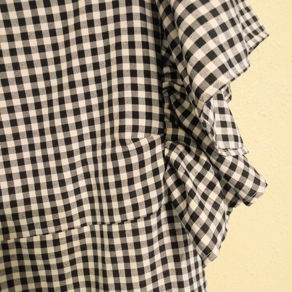 Hers & Mine vintage style ruffle sleeve dress - Picture 6 of 8